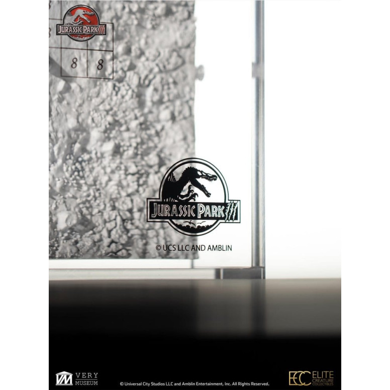 ECC Creature da collezione d'élite - Jurassic Park 3 Mappa di scavo del Velociraptor
