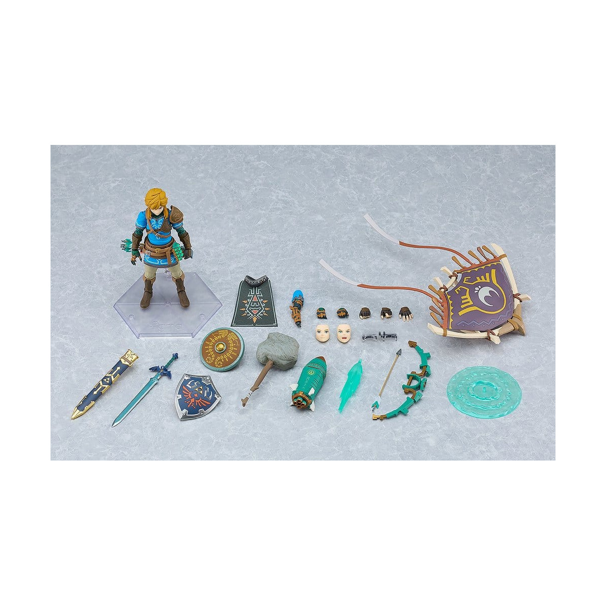 Goodsmile - Figma LINK Edizione Deluxe - La leggenda di Zelda TEARS OF THE KINGDOM - Riedizione