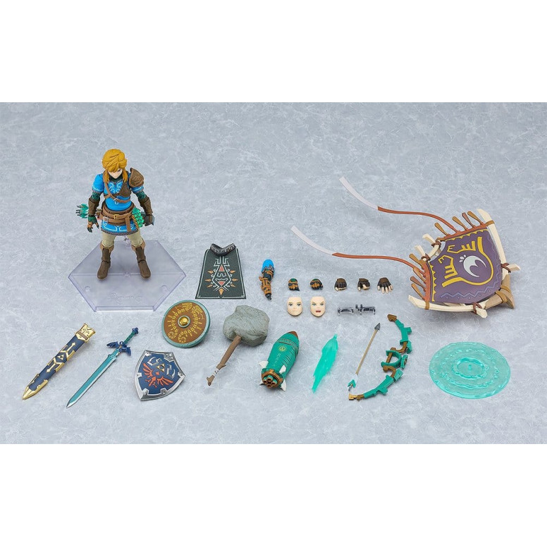 Goodsmile - Figma LINK Edizione Deluxe - La leggenda di Zelda TEARS OF THE KINGDOM - Riedizione