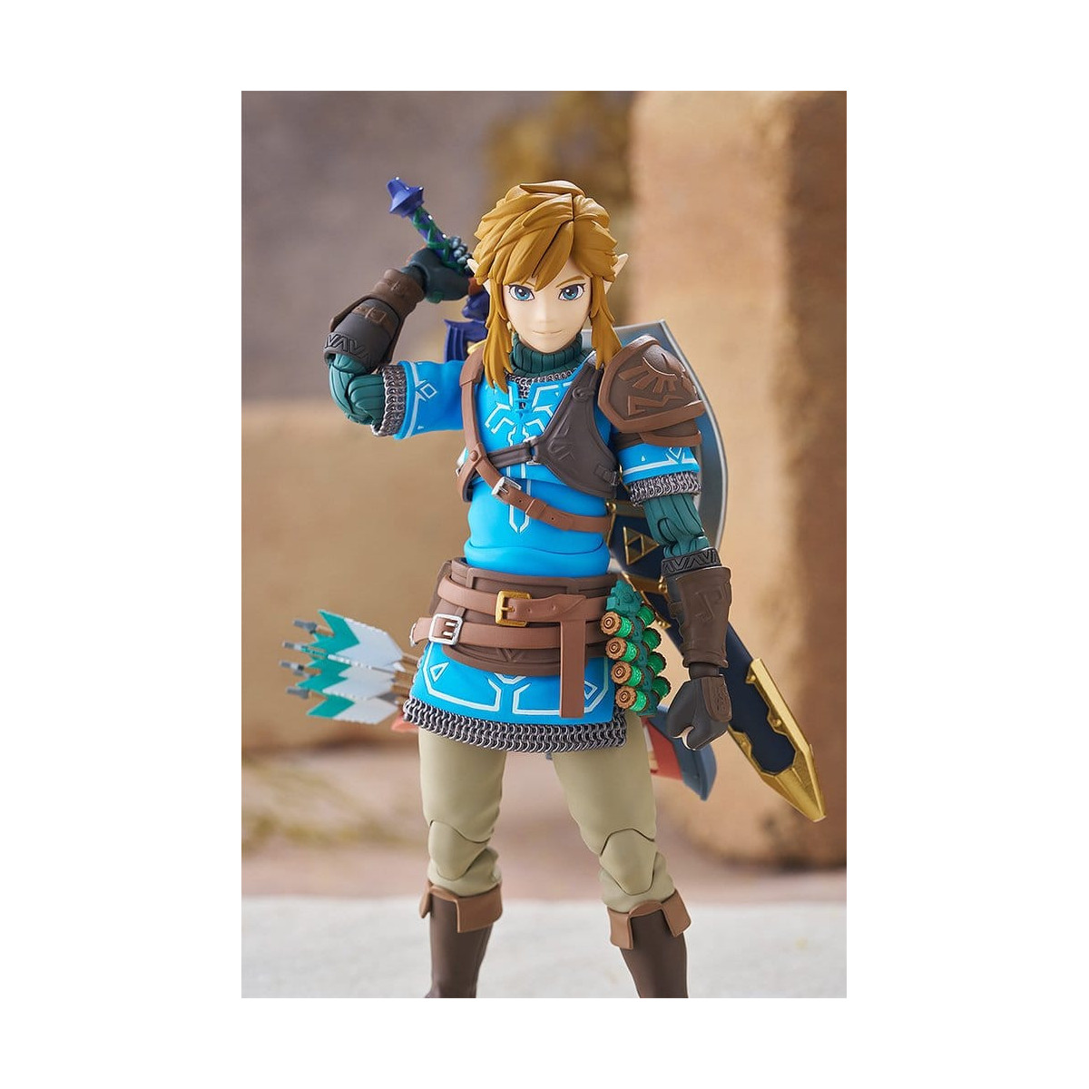 Goodsmile - Figma LINK Edizione Deluxe - La leggenda di Zelda TEARS OF THE KINGDOM - Riedizione