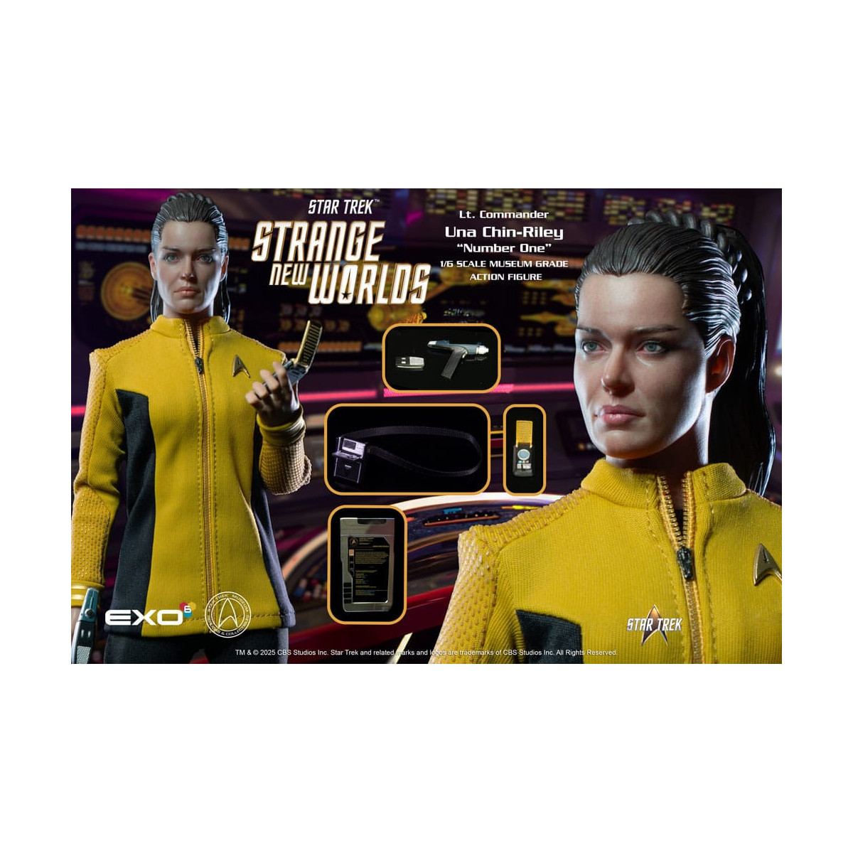 EXO-6 - Star Trek: Strani Nuovi Mondi - Comandante Una Chin-Riley 1/6