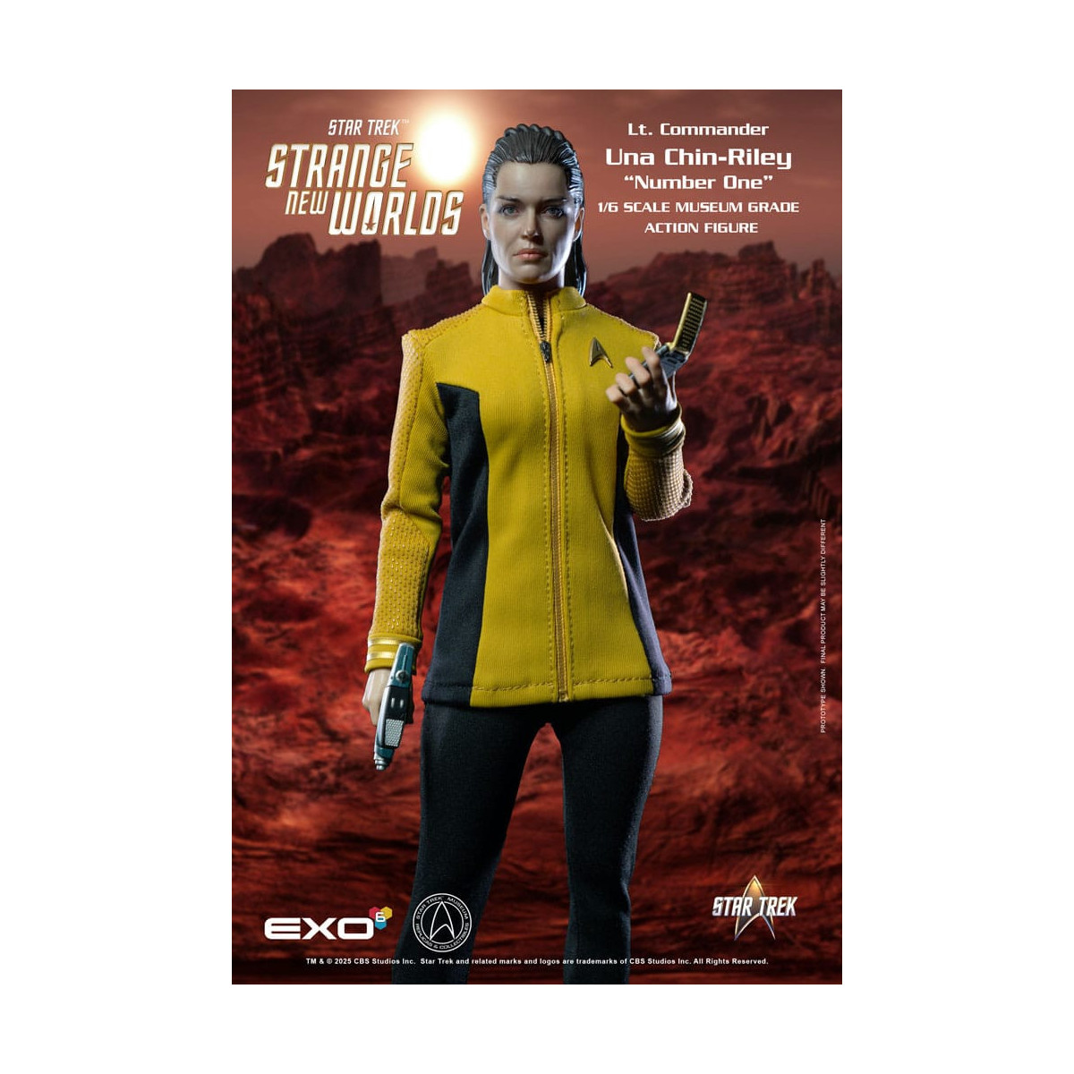 EXO-6 - Star Trek: Strani Nuovi Mondi - Comandante Una Chin-Riley 1/6