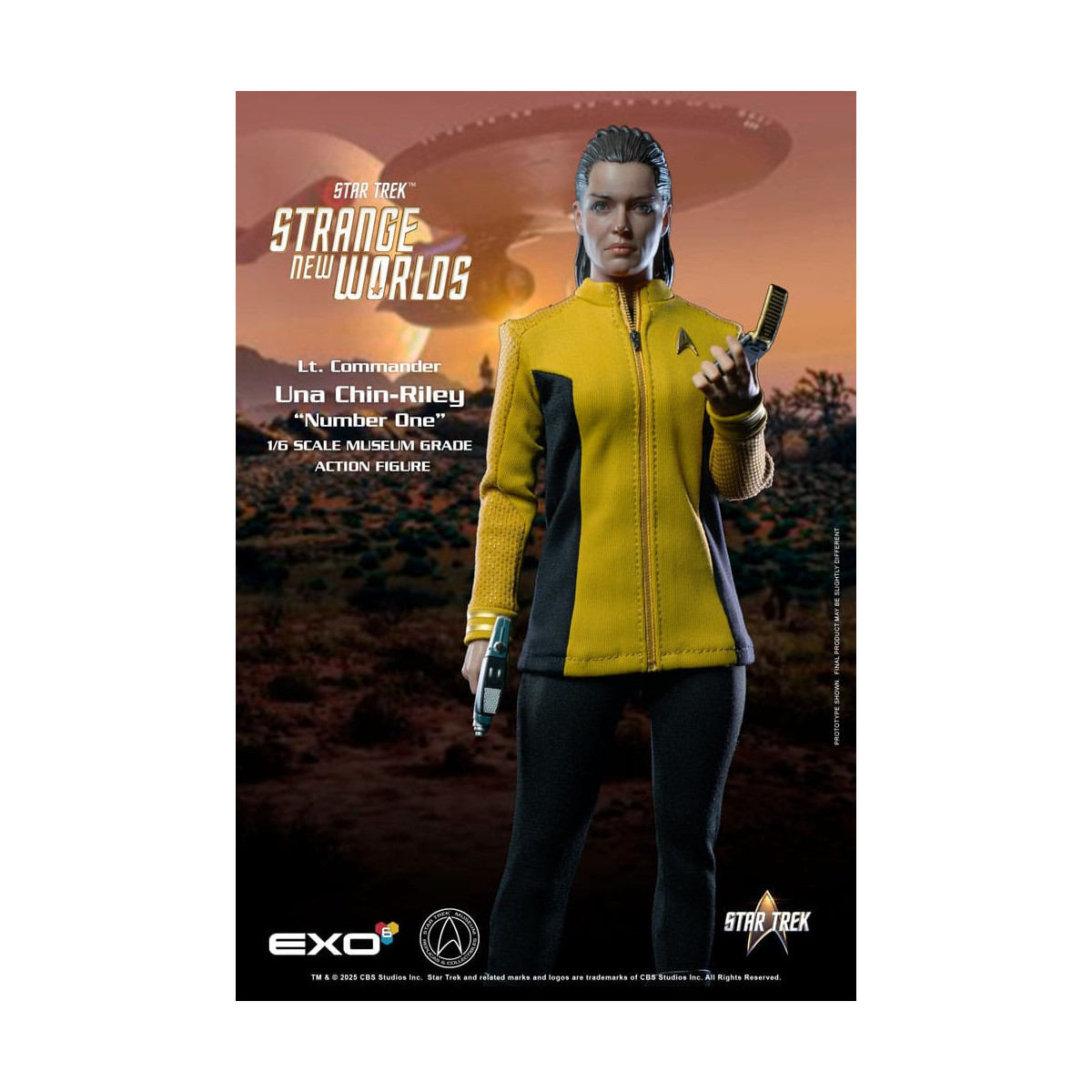 EXO-6 - Star Trek: Strani Nuovi Mondi - Comandante Una Chin-Riley 1/6