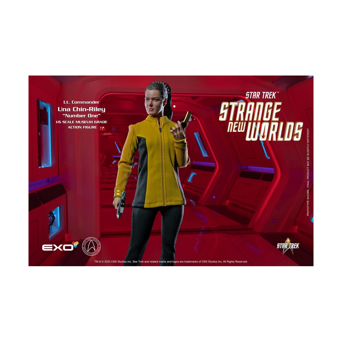 EXO-6 - Star Trek: Strani Nuovi Mondi - Comandante Una Chin-Riley 1/6