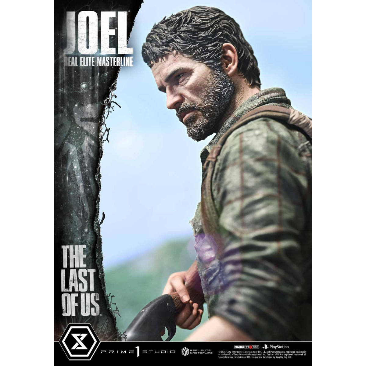 Prime 1 - Joel (The The Last of Us Part I) 1/4 Real Elite Masterline Versione Bonus