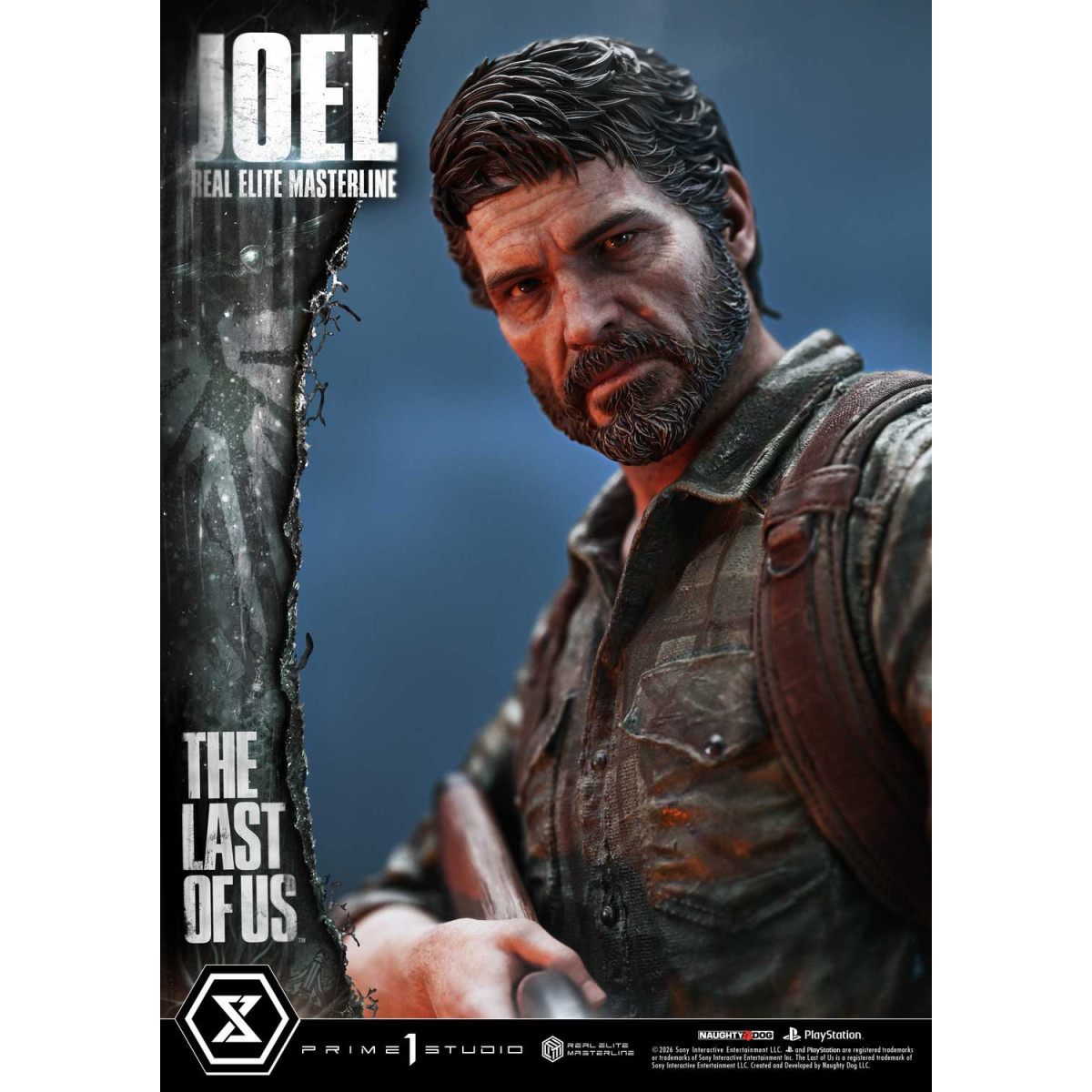 Prime 1 - Joel (The The Last of Us Part I) 1/4 Real Elite Masterline Versione Bonus