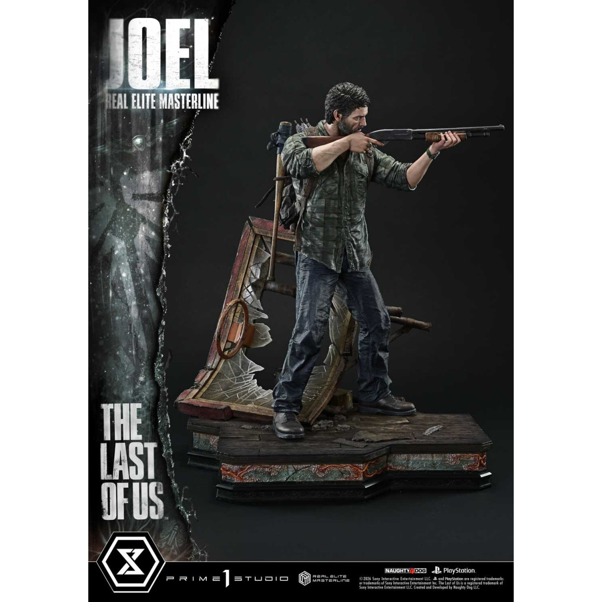 Prime 1 - Joel (The The Last of Us Part I) 1/4 Real Elite Masterline Versione Bonus