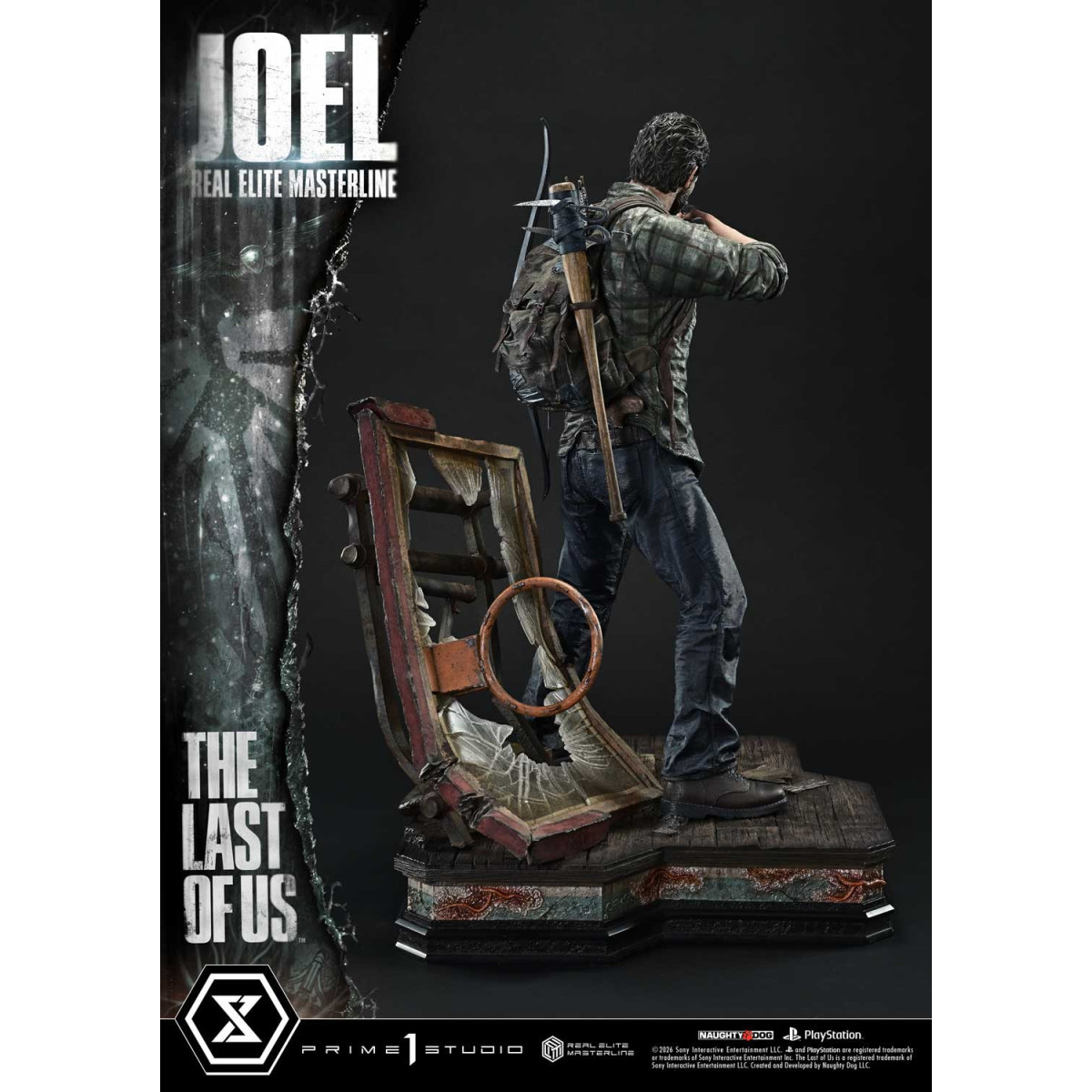 Prime 1 - Joel (The The Last of Us Part I) 1/4 Real Elite Masterline Versione Bonus