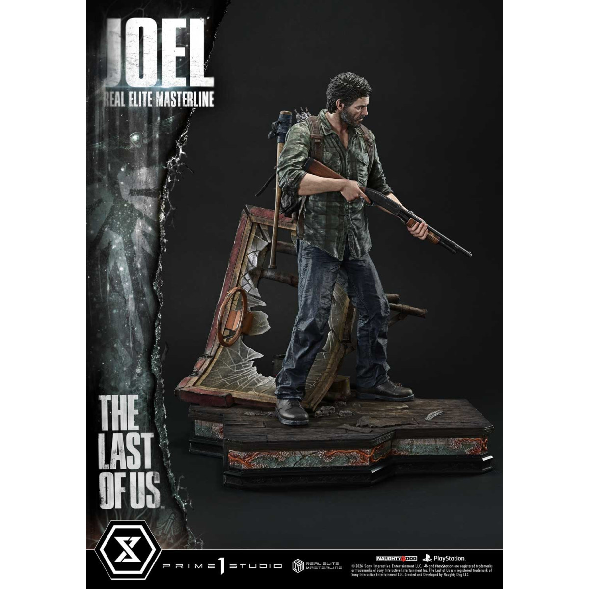 Prime 1 - Joel (The The Last of Us Part I) 1/4 Real Elite Masterline Versione Bonus