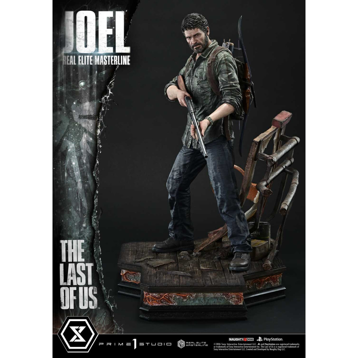 Prime 1 - Joel (The The Last of Us Part I) 1/4 Real Elite Masterline Versione Bonus