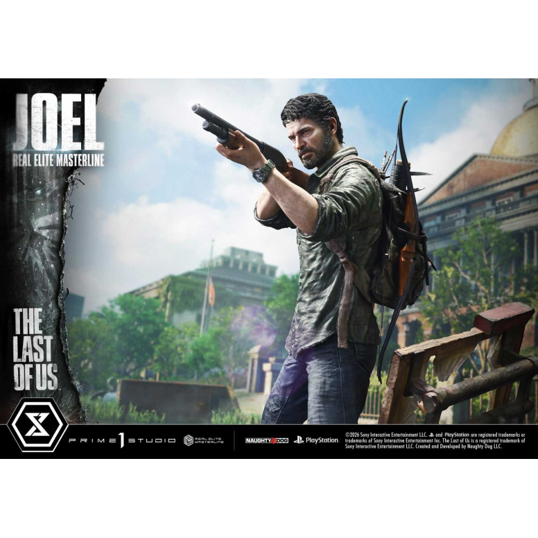 Prime 1 - Joel (The The Last of Us Part I) 1/4 Real Elite Masterline Versione Bonus