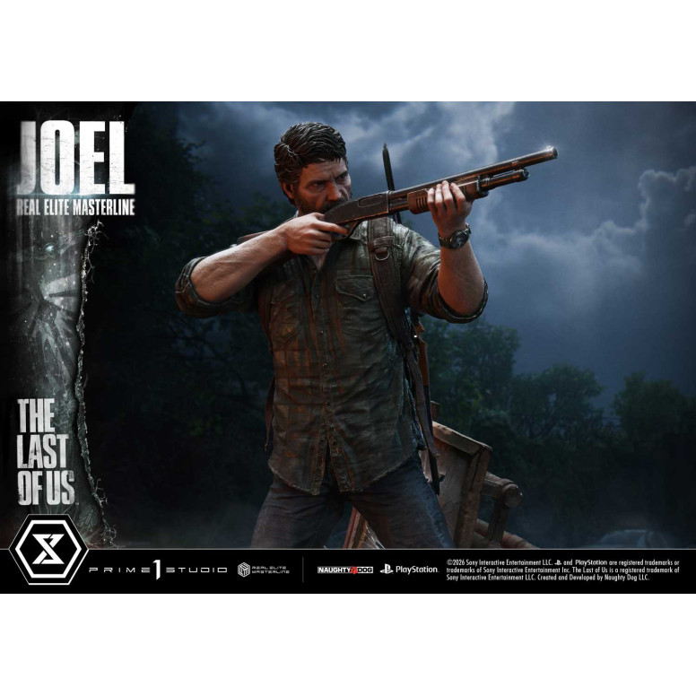 Prime 1 - Joel (The The Last of Us Part I) 1/4 Real Elite Masterline Versione Bonus