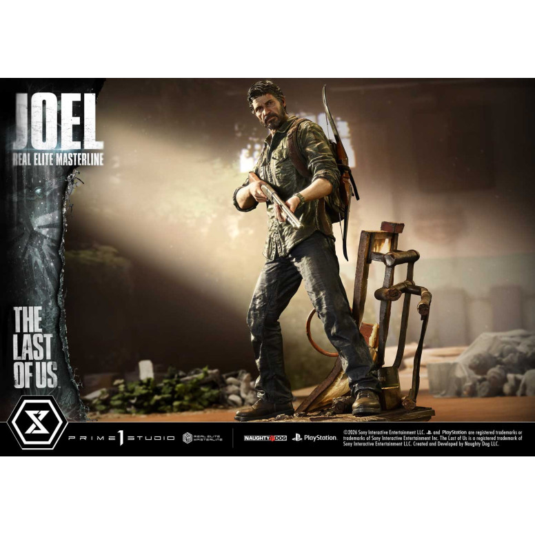 Prime 1 - Joel (The The Last of Us Part I) 1/4 Real Elite Masterline Versione Bonus