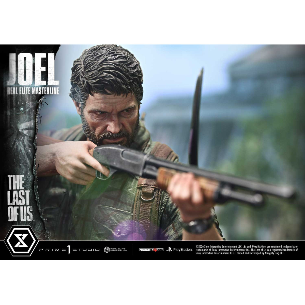 Prime 1 - Joel (The The Last of Us Part I) 1/4 Real Elite Masterline Versione Bonus
