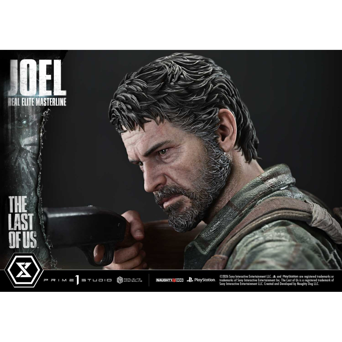 Prime 1 - Joel (The The Last of Us Part I) 1/4 Real Elite Masterline Versione Bonus