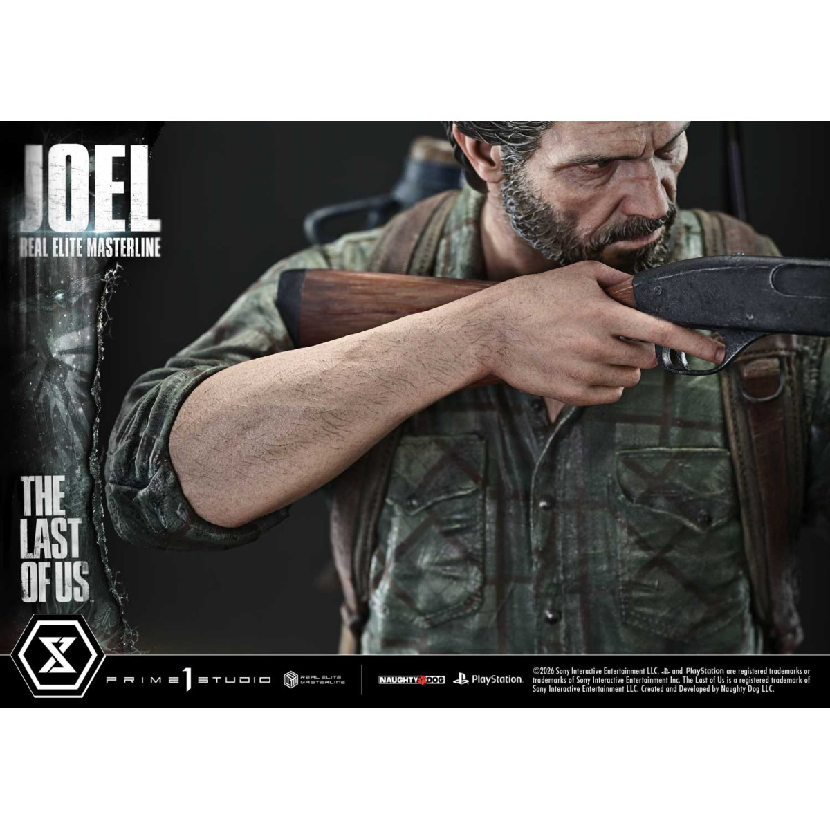 Prime 1 - Joel (The The Last of Us Part I) 1/4 Real Elite Masterline Versione Bonus