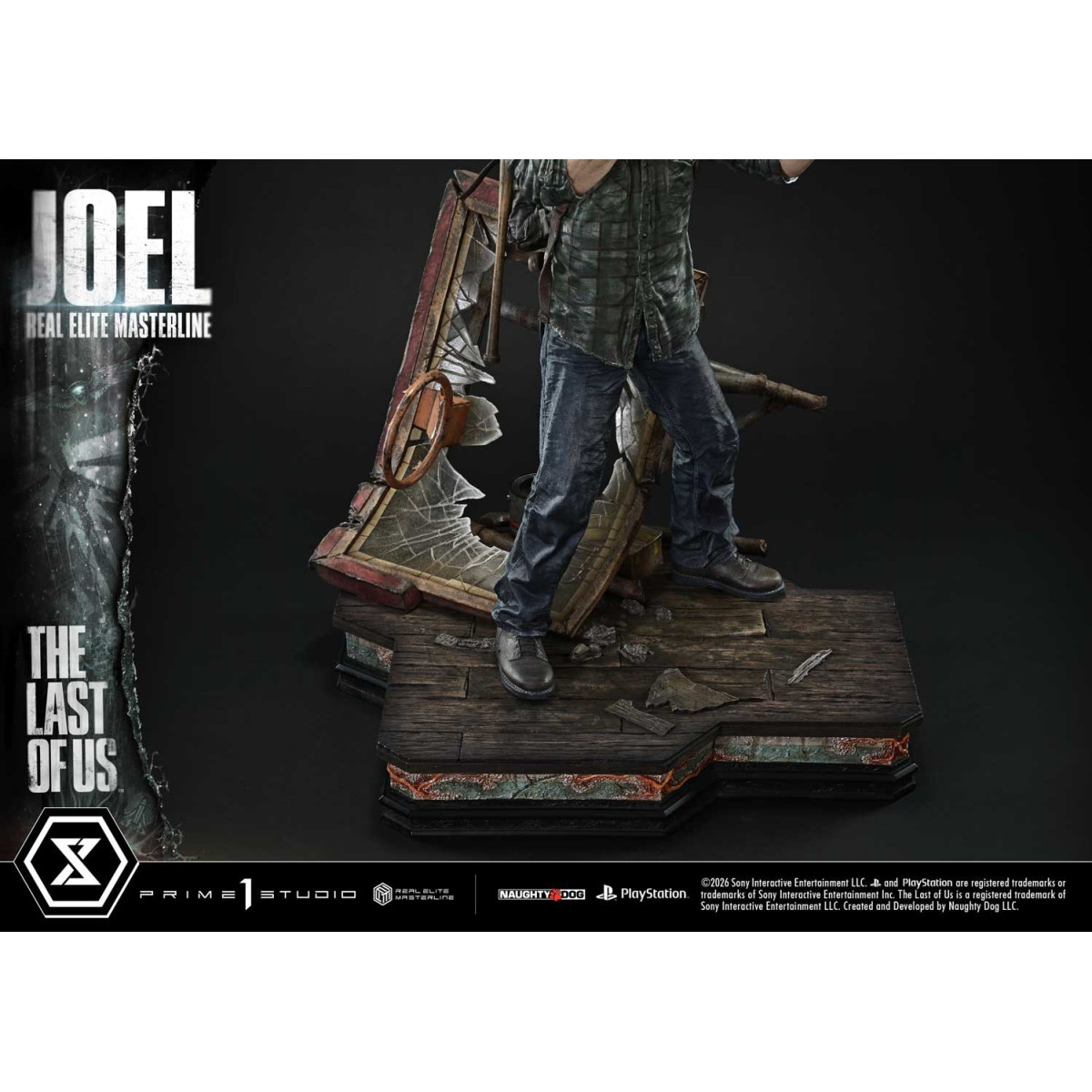 Prime 1 - Joel (The The Last of Us Part I) 1/4 Real Elite Masterline Versione Bonus