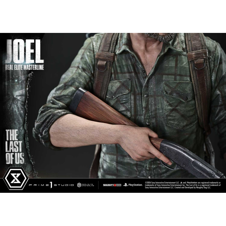 Prime 1 - Joel (The The Last of Us Part I) 1/4 Real Elite Masterline Versione Bonus
