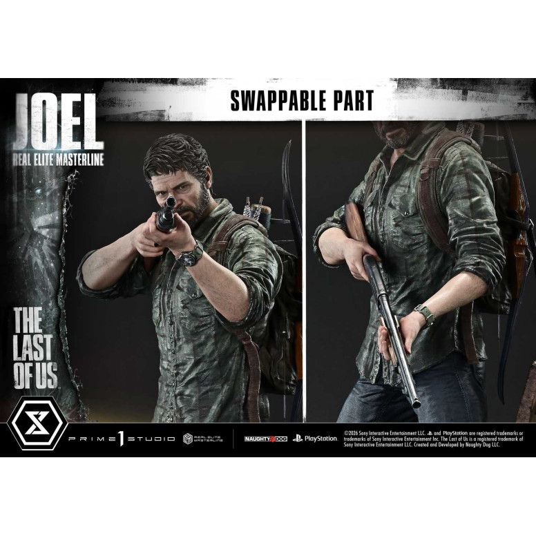 Prime 1 - Joel (The The Last of Us Part I) 1/4 Real Elite Masterline Versione Bonus