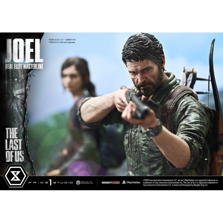 Prime 1 - Joel (The The Last of Us Part I) 1/4 Real Elite Masterline Versione Bonus