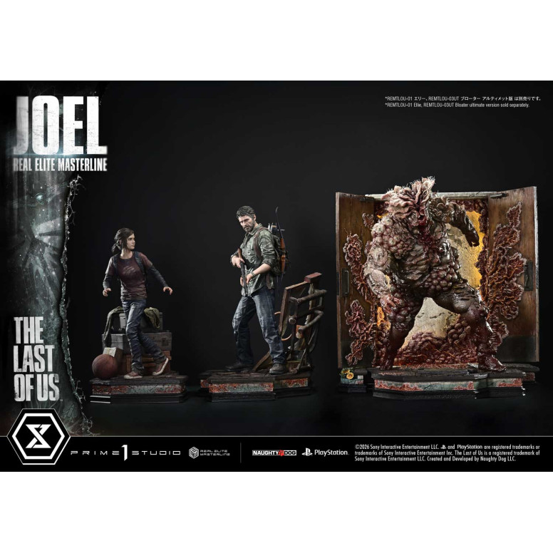 Prime 1 - Joel (The The Last of Us Part I) 1/4 Real Elite Masterline Versione Bonus