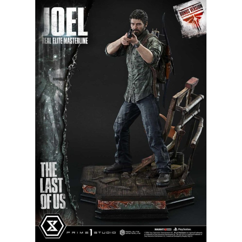 Prime 1 - Joel (The The Last of Us Part I) 1/4 Real Elite Masterline Versione Bonus