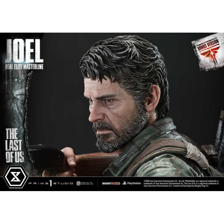 Prime 1 - Joel (The The Last of Us Part I) 1/4 Real Elite Masterline Versione Bonus
