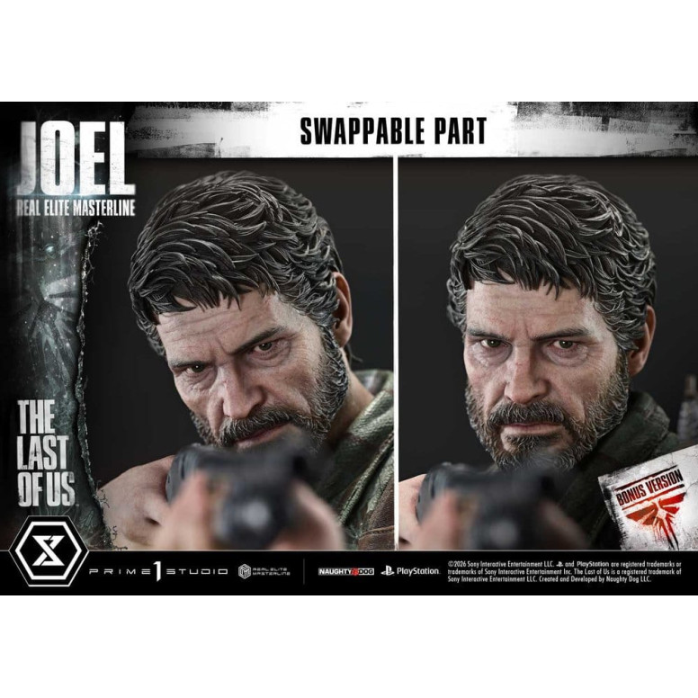 Prime 1 - Joel (The The Last of Us Part I) 1/4 Real Elite Masterline Versione Bonus