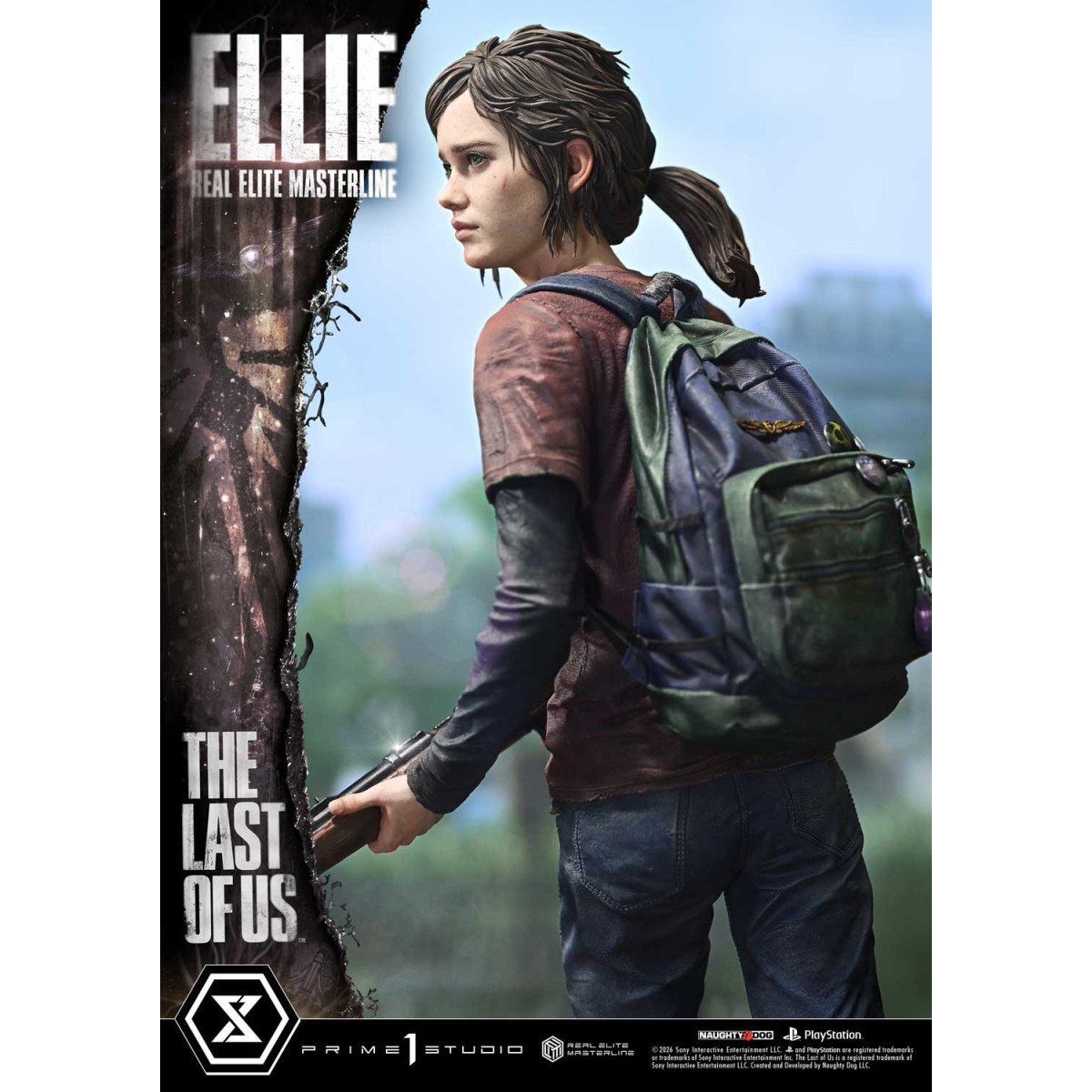 Prime 1 - Ellie (The The Last of Us Part I) 1/4 Real Elite Masterline Versione Bonus