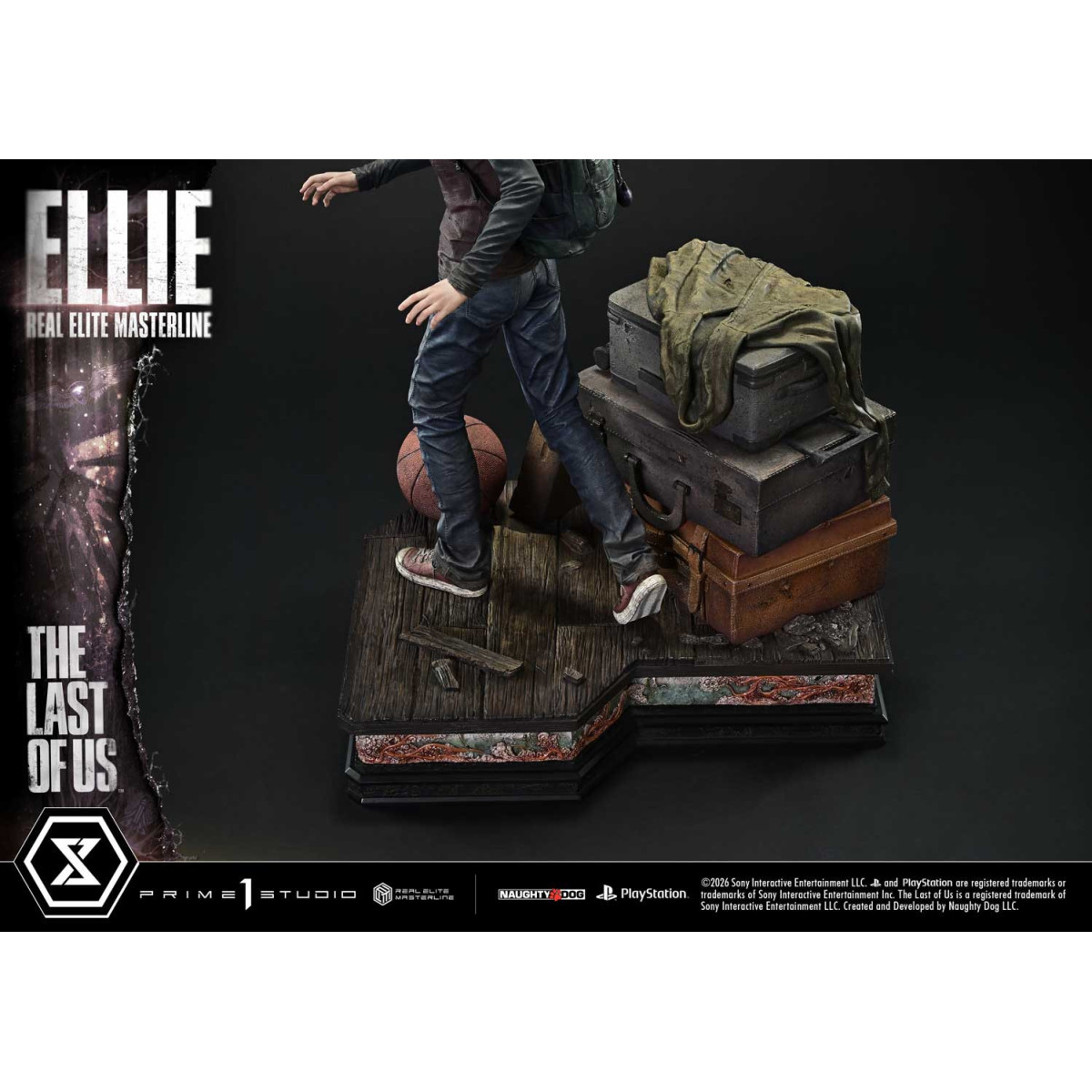 Prime 1 - Ellie (The The Last of Us Part I) 1/4 Real Elite Masterline Versione Bonus