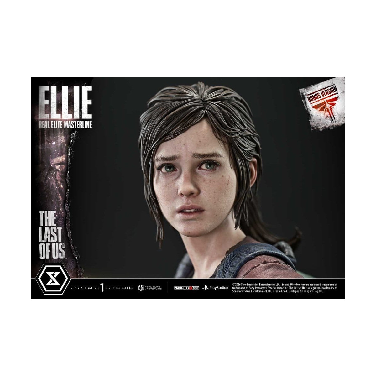 Prime 1 - Ellie (The The Last of Us Part I) 1/4 Real Elite Masterline Versione Bonus