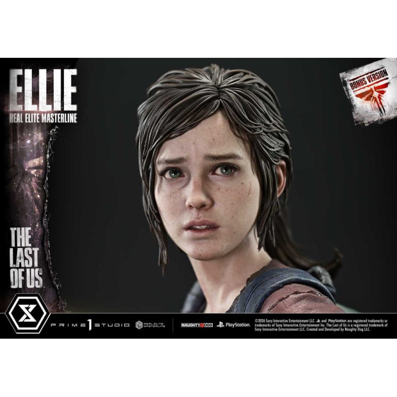 Prime 1 - Ellie (The The Last of Us Part I) 1/4 Real Elite Masterline Versione Bonus
