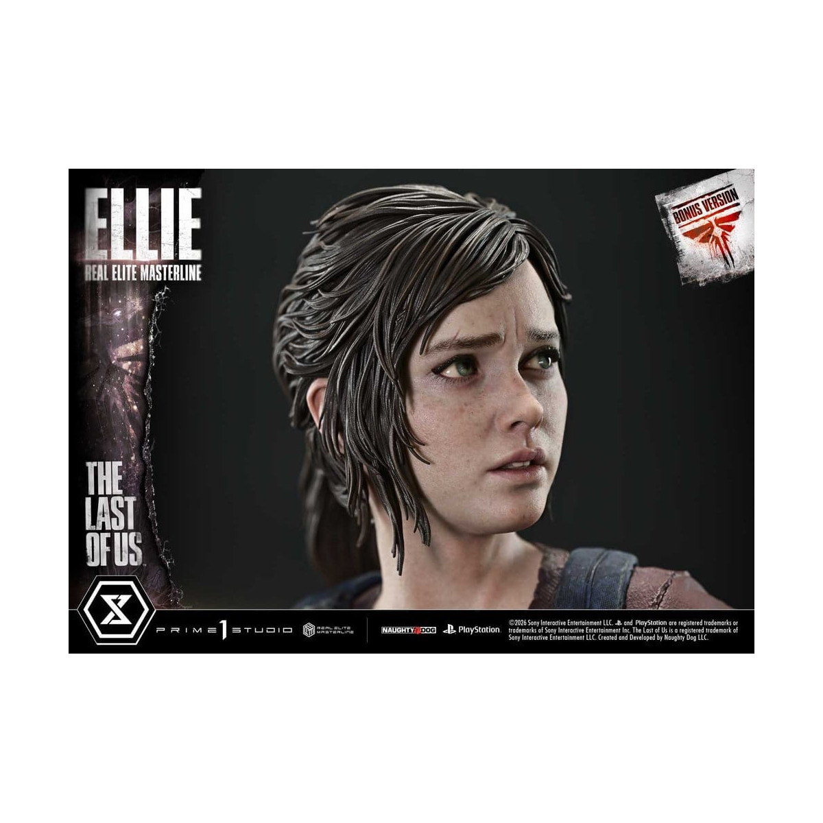 Prime 1 - Ellie (The The Last of Us Part I) 1/4 Real Elite Masterline Versione Bonus