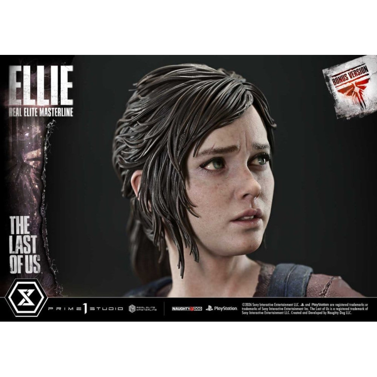 Prime 1 - Ellie (The The Last of Us Part I) 1/4 Real Elite Masterline Versione Bonus