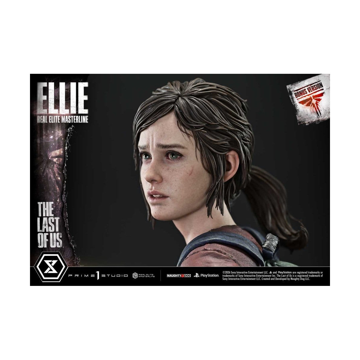 Prime 1 - Ellie (The The Last of Us Part I) 1/4 Real Elite Masterline Versione Bonus