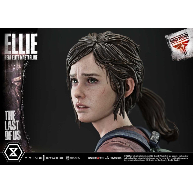 Prime 1 - Ellie (The The Last of Us Part I) 1/4 Real Elite Masterline Versione Bonus
