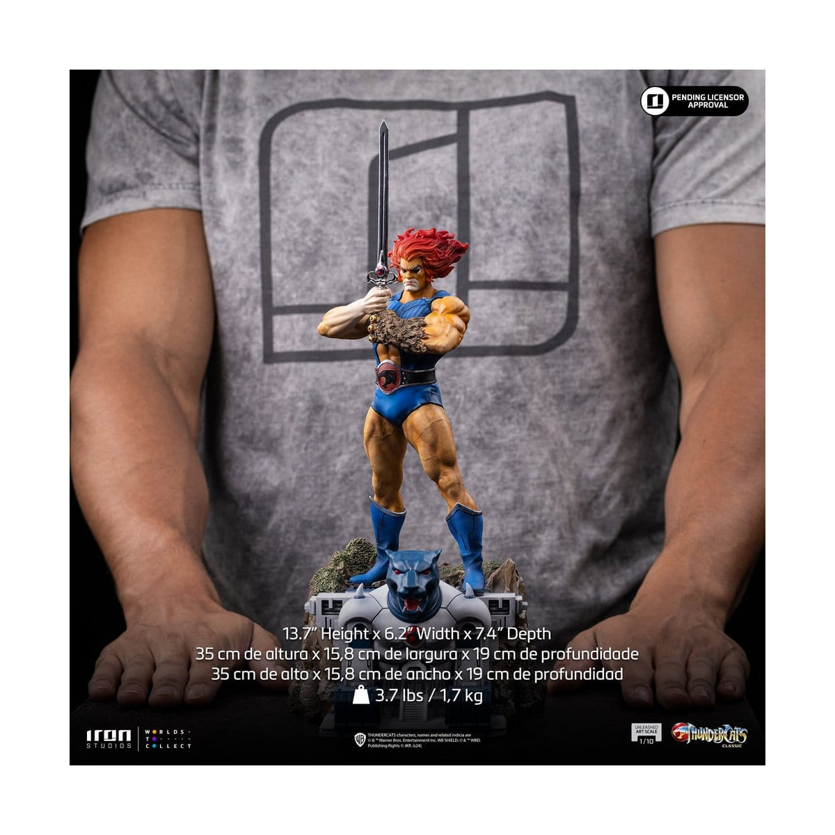 Iron Studios - Lion-O Unleashed Art Scale 1/10 - Thundercats
