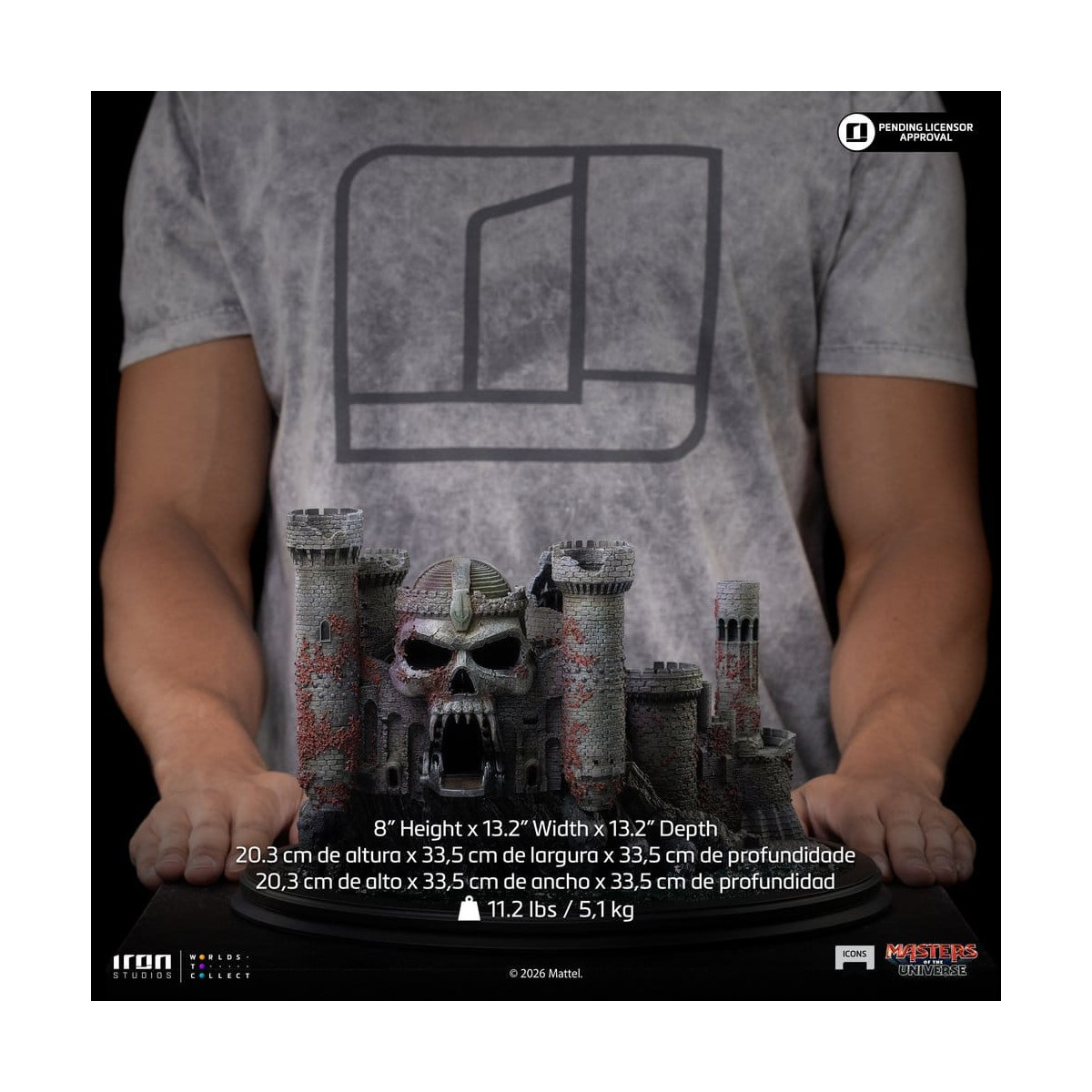 Iron Studios - Castello di Grayskull - Icone dei Masters of the Universe
