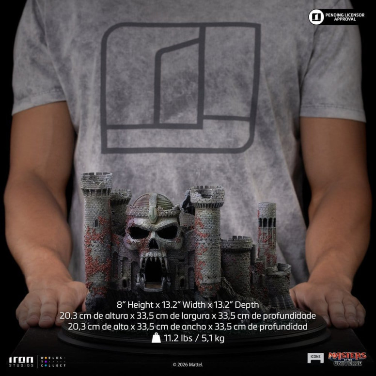 Iron Studios - Castello di Grayskull - Icone dei Masters of the Universe