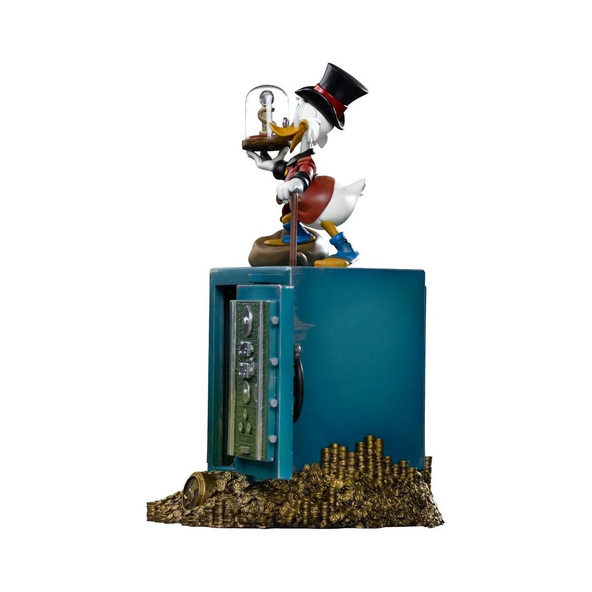 Iron Studios - Disney Zio Paperone McDuck e nipoti Deluxe Art Scale 1/10 - Duck Tales