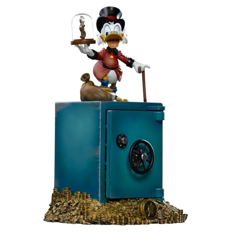 Iron Studios - Disney Zio Paperone McDuck e nipoti Deluxe Art Scale 1/10 - Duck Tales