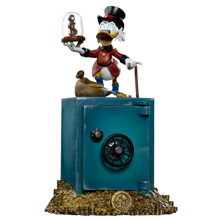 Iron Studios - Disney Zio Paperone McDuck e nipoti Deluxe Art Scale 1/10 - Duck Tales