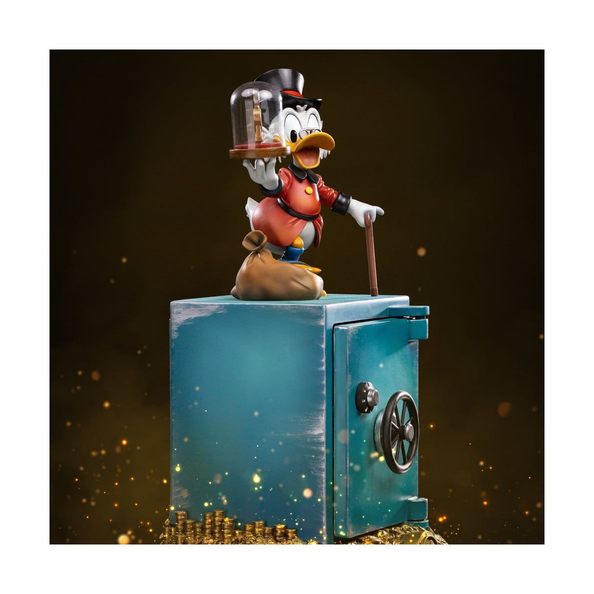 Iron Studios - Disney Zio Paperone McDuck e nipoti Deluxe Art Scale 1/10 - Duck Tales
