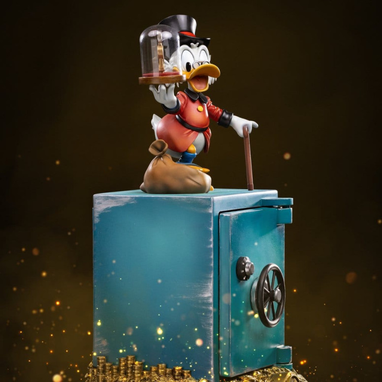 Iron Studios - Disney Zio Paperone McDuck e nipoti Deluxe Art Scale 1/10 - Duck Tales