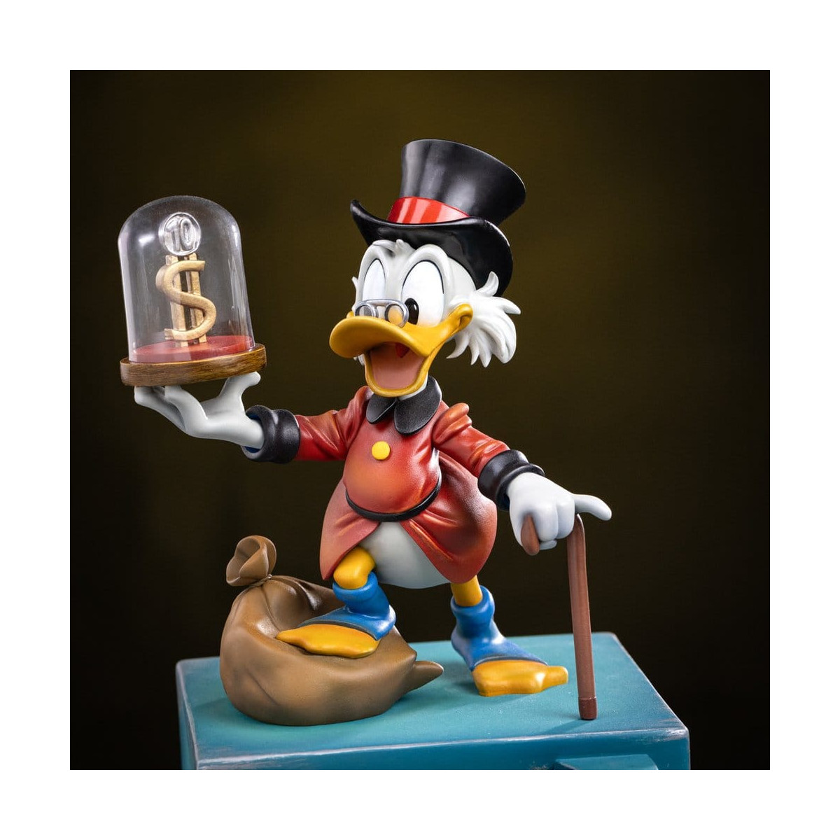 Iron Studios - Disney Zio Paperone McDuck e nipoti Deluxe Art Scale 1/10 - Duck Tales