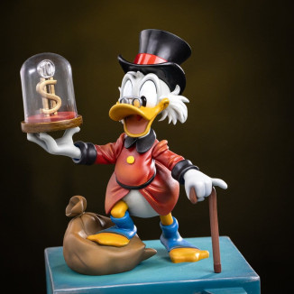 Iron Studios - Disney Zio Paperone McDuck e nipoti Deluxe Art Scale 1/10 - Duck Tales