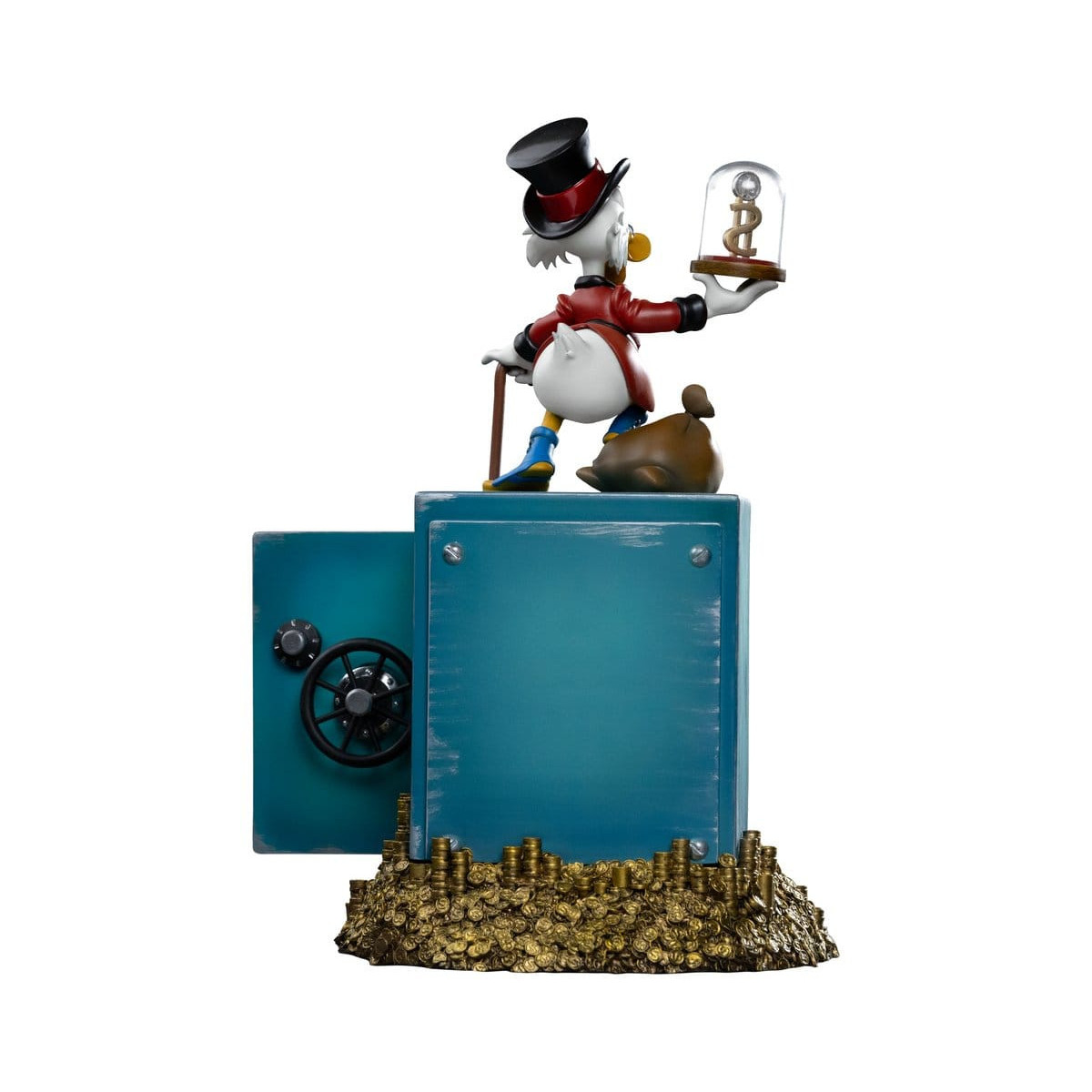 Iron Studios - Disney Zio Paperone McDuck e nipoti Deluxe Art Scale 1/10 - Duck Tales