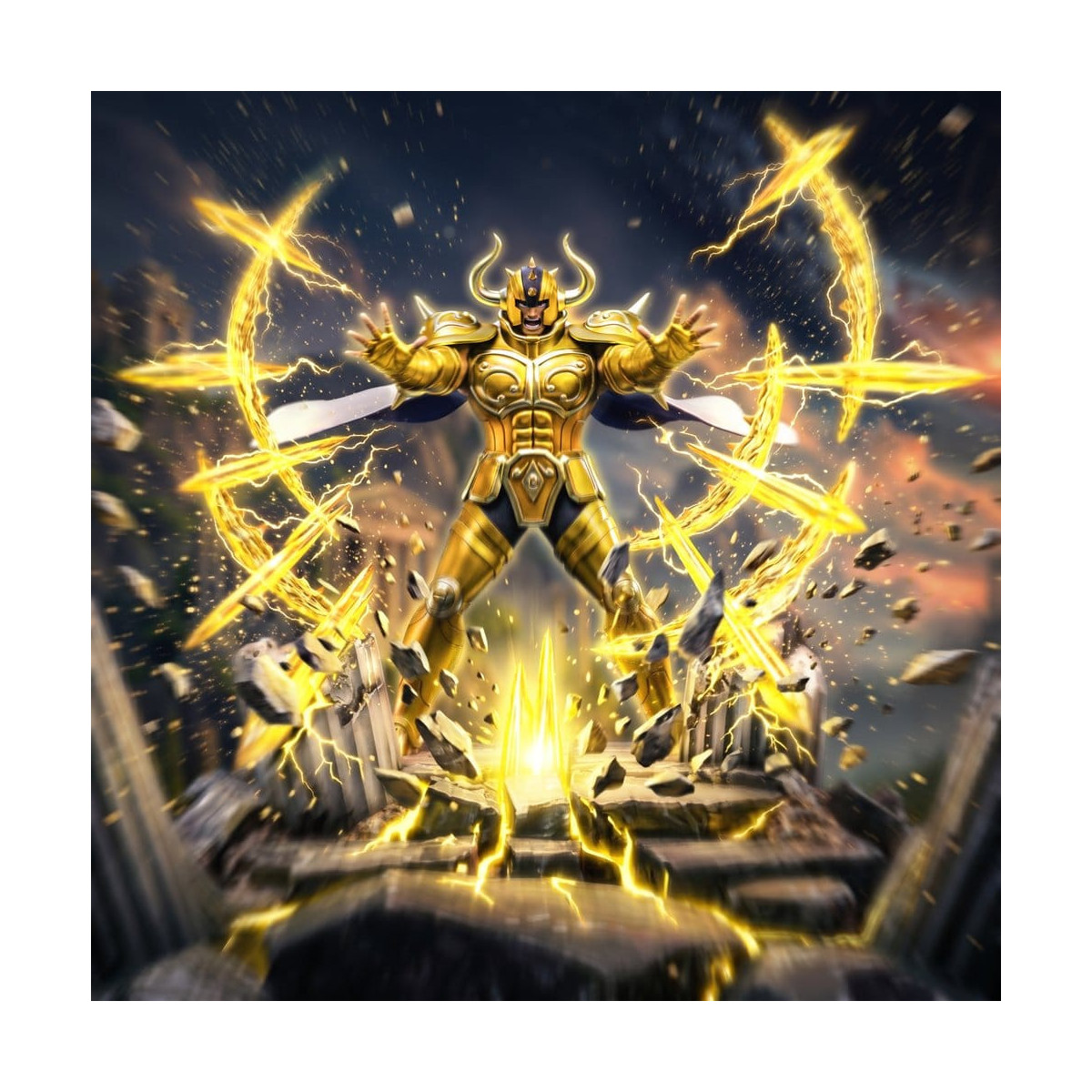 Iron Studios - Saint Seiya - taurus Aldebaran Art Scale 1/10 - Cavalieri dello Zodiaco