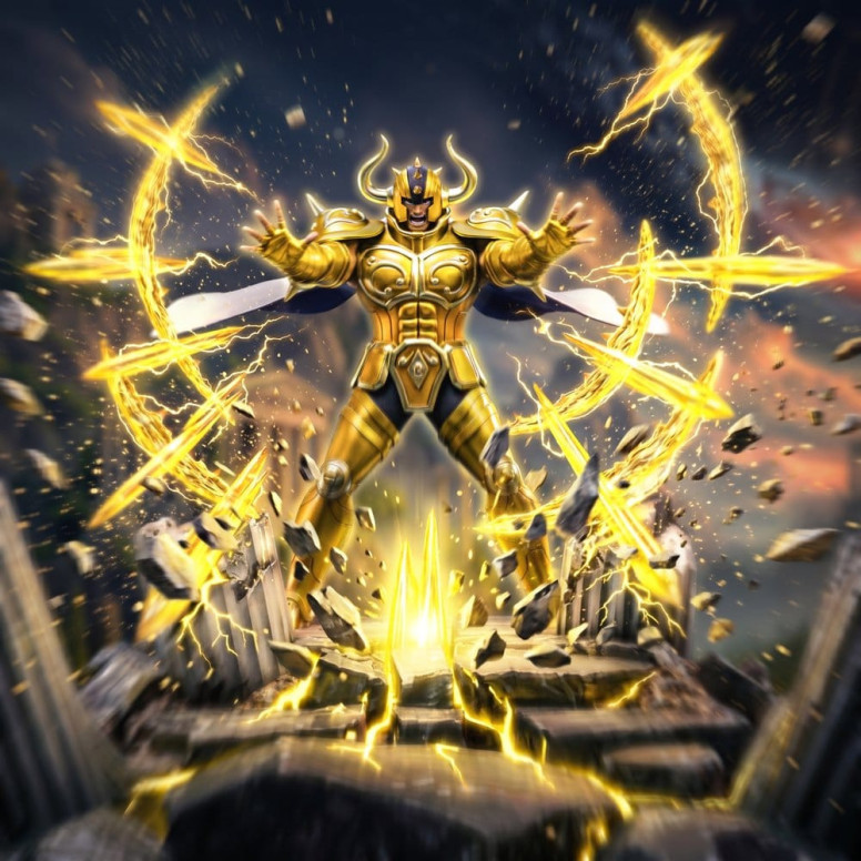 Iron Studios - Saint Seiya - taurus Aldebaran Art Scale 1/10 - Cavalieri dello Zodiaco