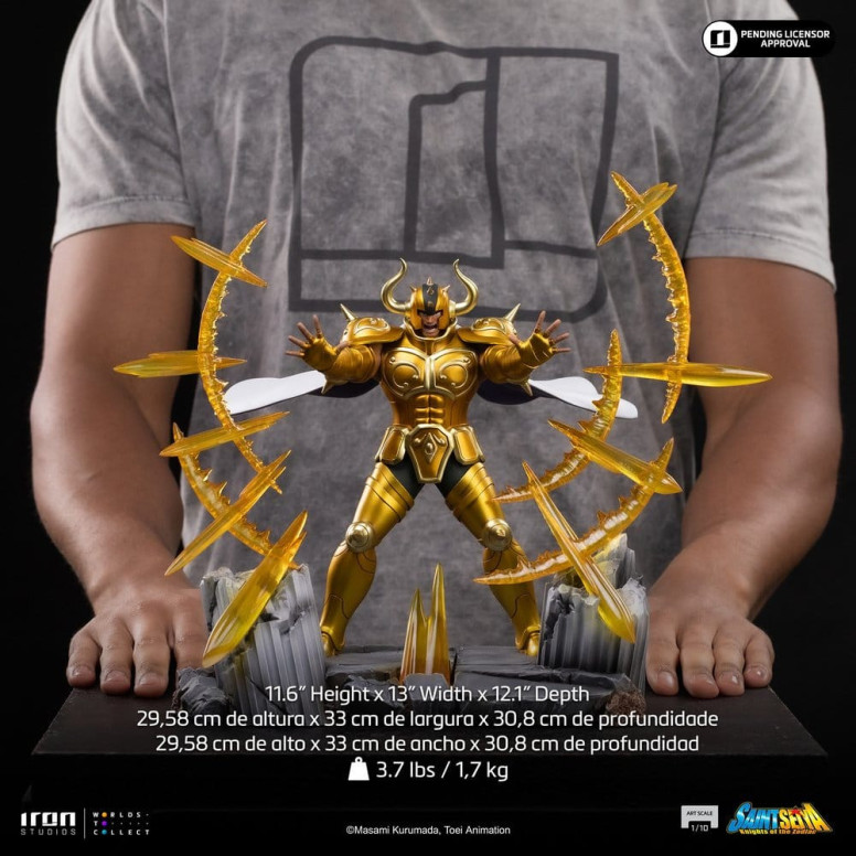 Iron Studios - Saint Seiya - taurus Aldebaran Art Scale 1/10 - Cavalieri dello Zodiaco